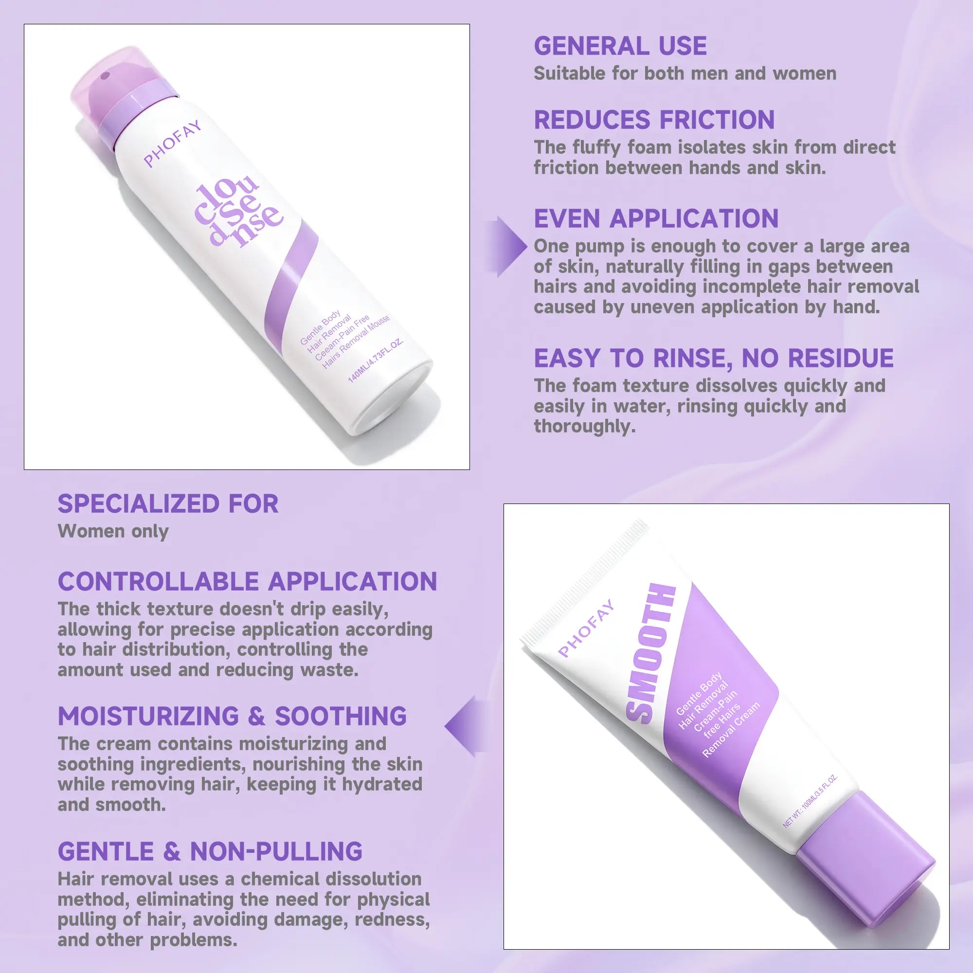 Pain-Free Hair Removal Cream