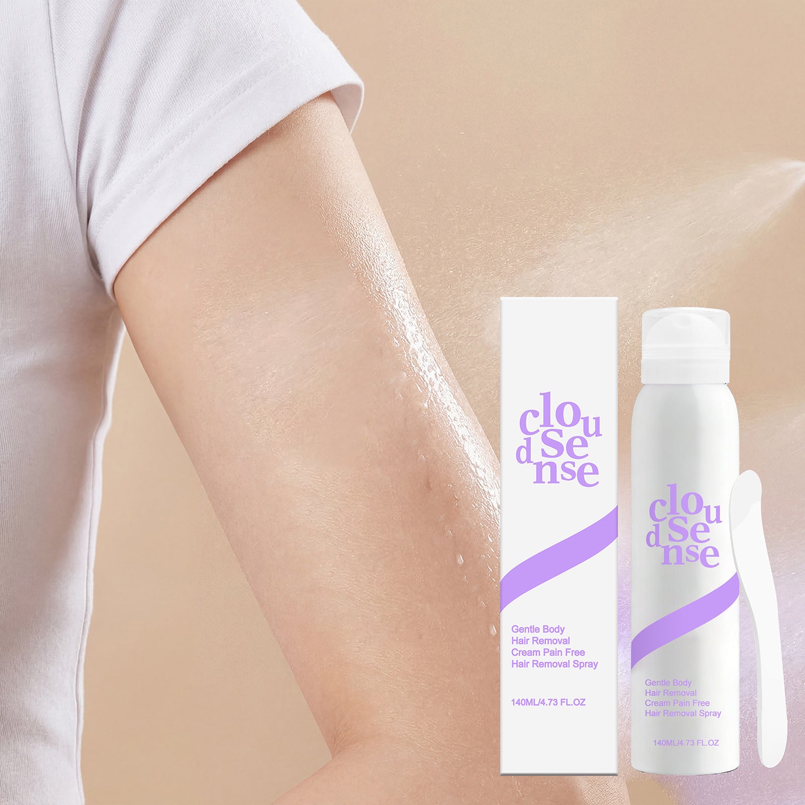 Gentle Hair Removal Body Spray